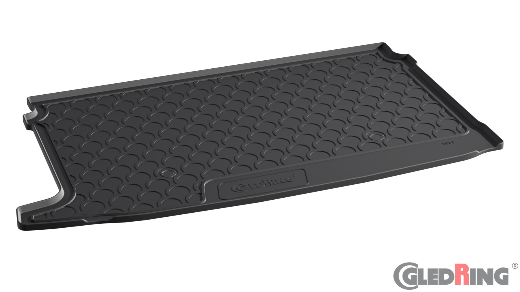 Original Gledring Premium Gummi Kofferraummatte - VOLKSWAGEN Polo (Basisboden) 2009->